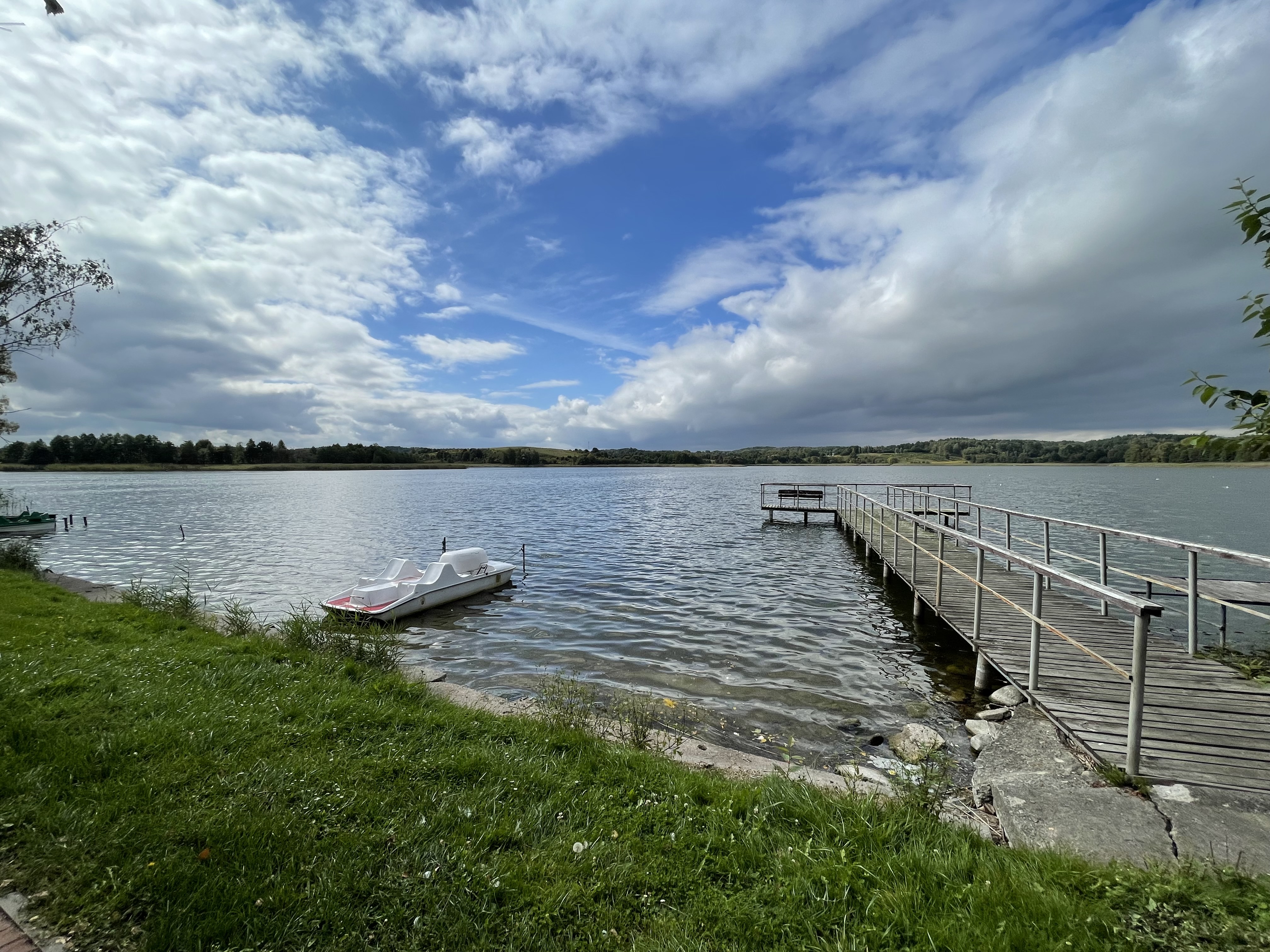 Dąbrówno - Jezioro Dąbrowa Mała