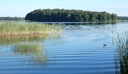 Giżycko - Jezioro Dobskie i Jezioro Pamerek